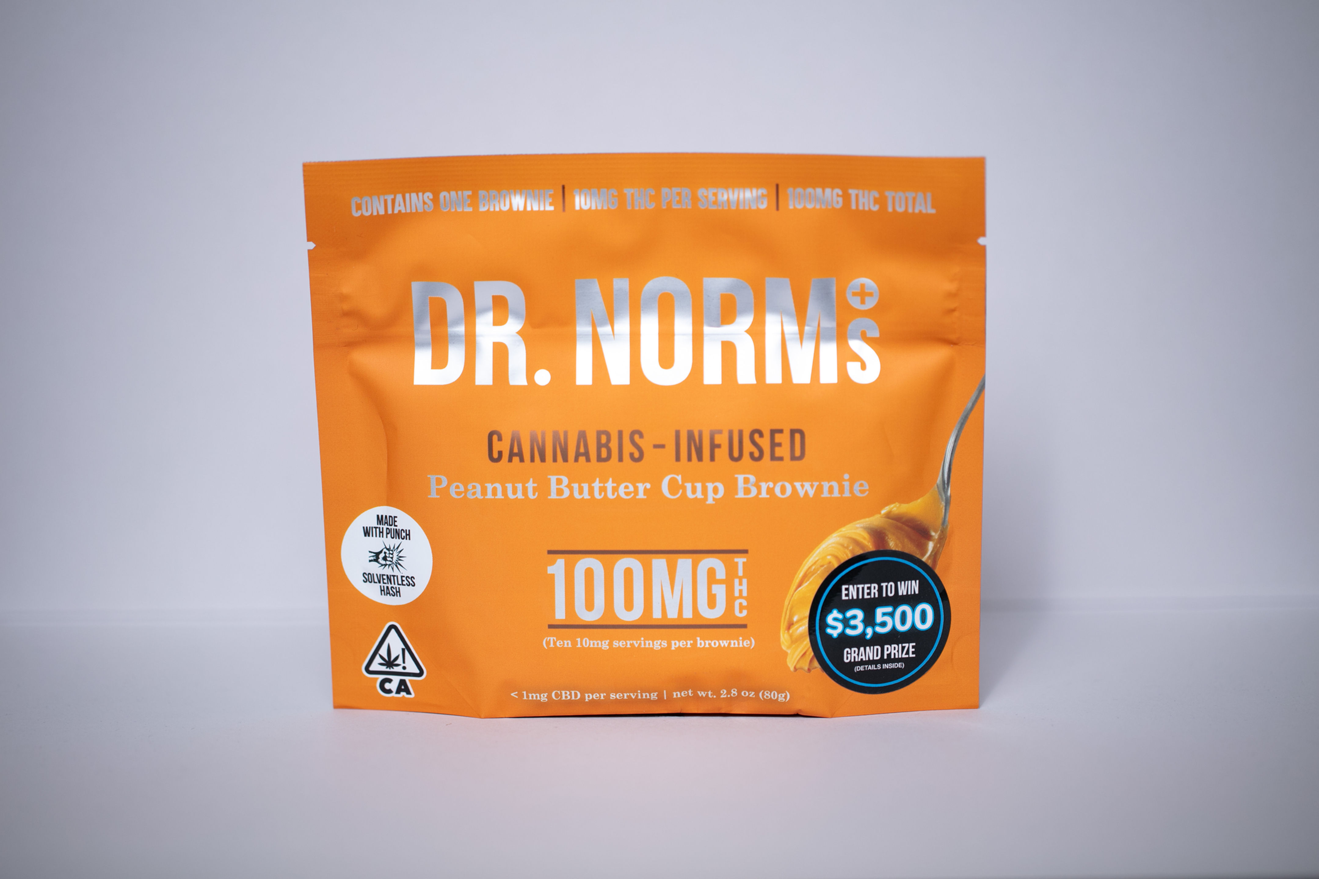 Dr. Norm's - Peanut Butter Cup Brownie 100mg