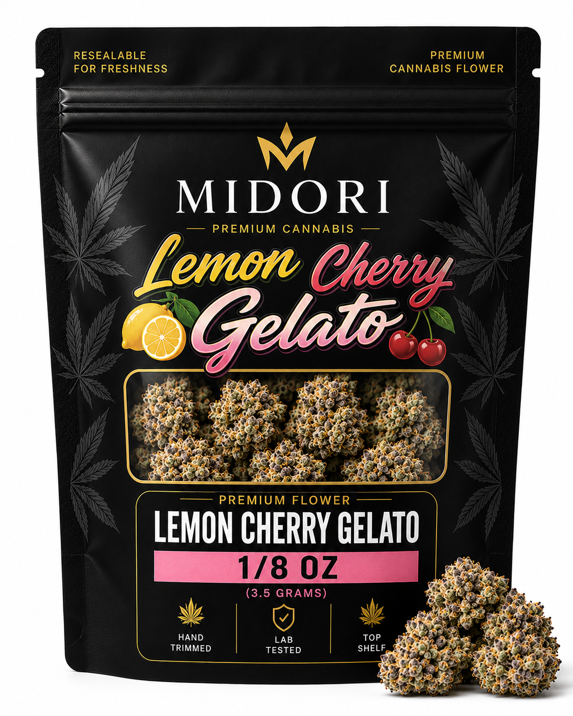 Midori Flowers - Lemon Cherry Gelato 1/8 OZ