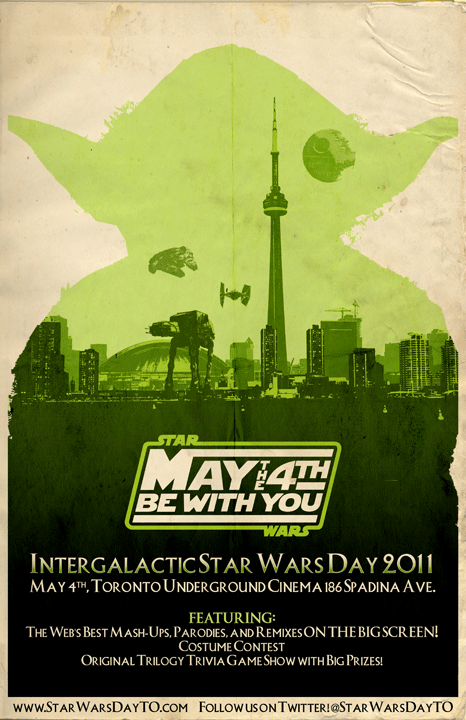 Intergalactic Star Wars Day Poster