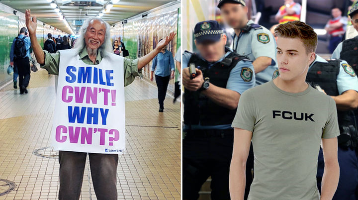 Gun-Wielding Police Arrest Man Wearing 'FCUK' Branded T-Shirt