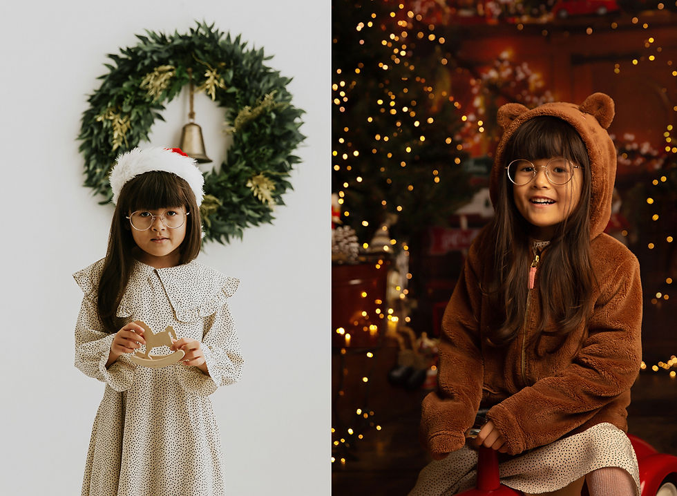 Mini Sesja Świąteczna 2020 - Mała księżniczka