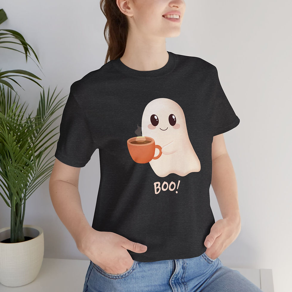 Thumbnail: Cozy Ghost Jersey Short Sleeve Tee