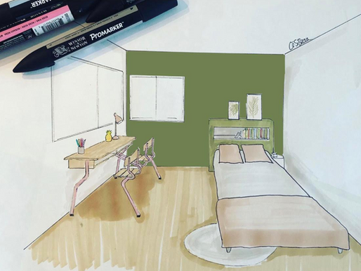 UNE CHAMBRE AUX COULEURS DOUCES POUR ELSA