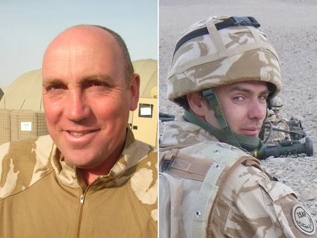Sergeant Stuart Miller and Private Kevin Elliott, The Black Watch, 3rd Battalion, The Royal Regiment