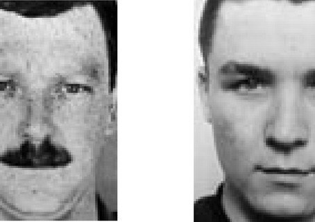 Warrant Officer Philip Cross, Royal Army Medical Corps, and Driver Craig Pantry, Royal Corps of Tran