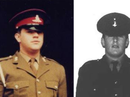 Gunner Richard Furminger, Royal Artillery, and Signaman Paul Reece, Royal Corps of Signals