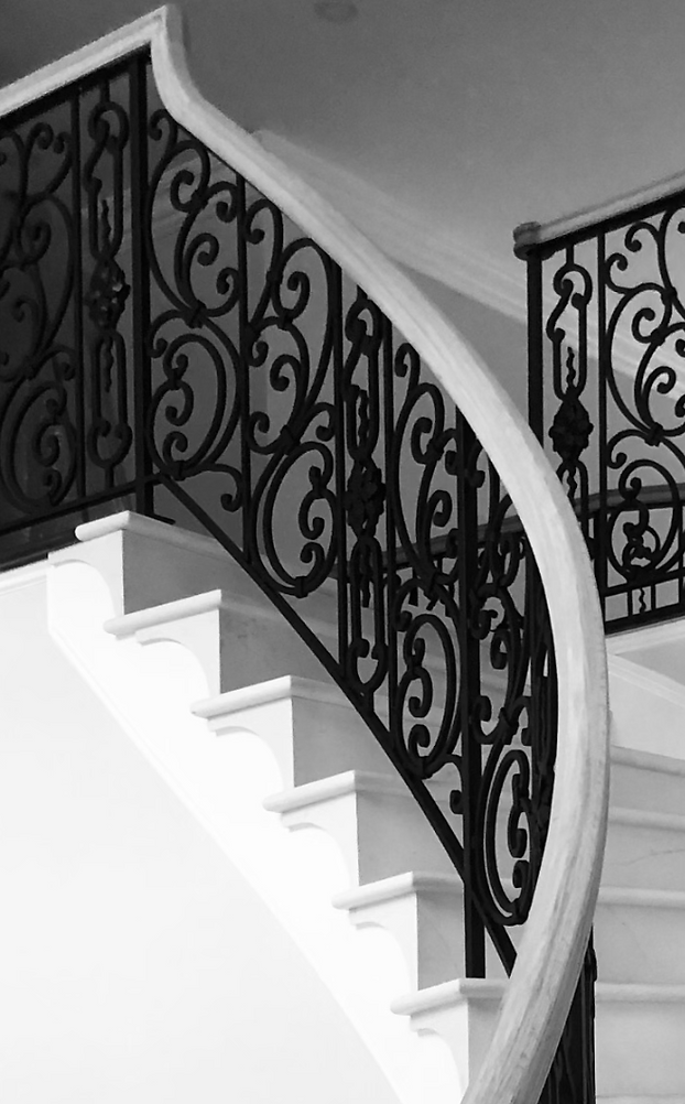 Stair Case Metal Railing