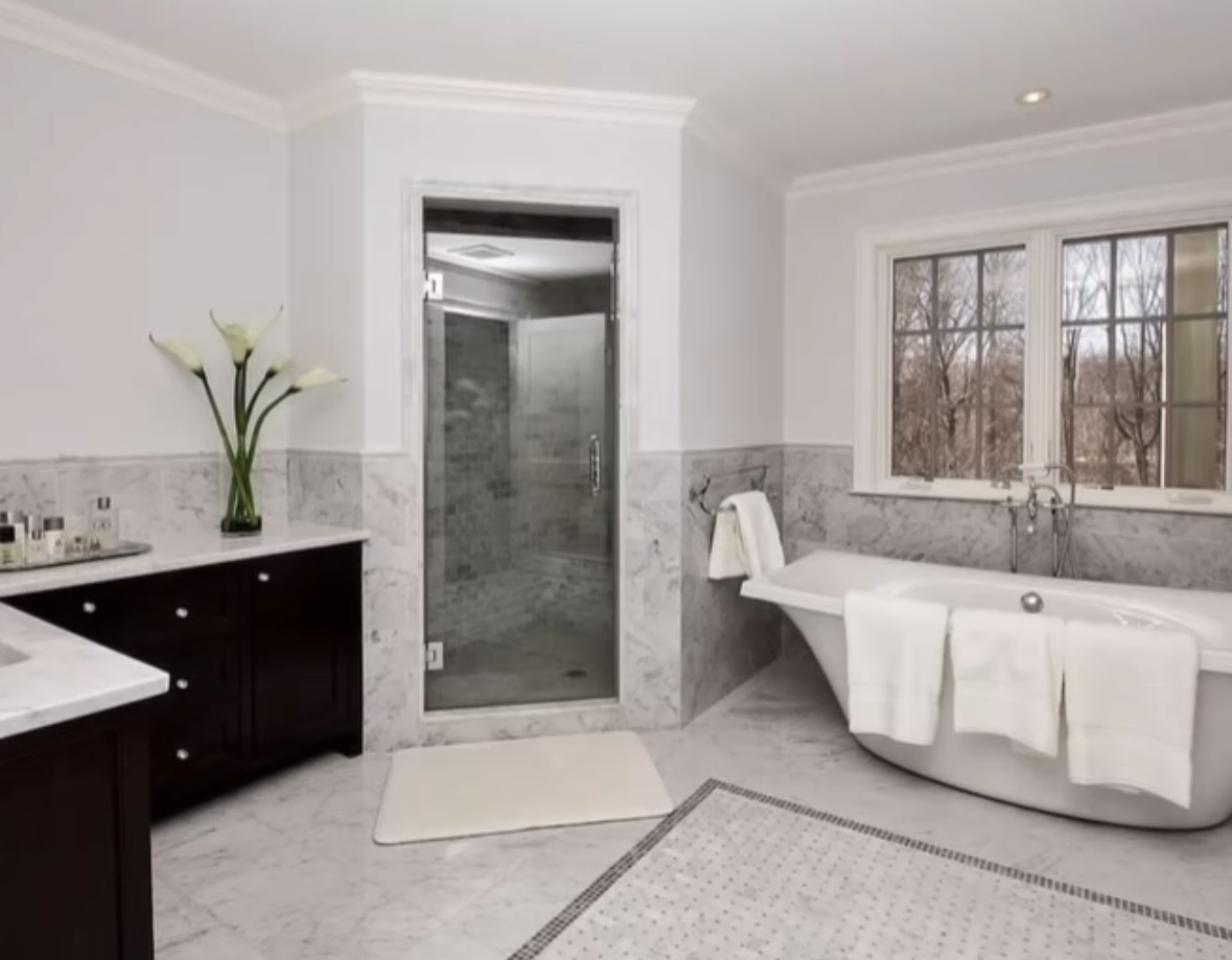 Modern bathroom design in Westchester County