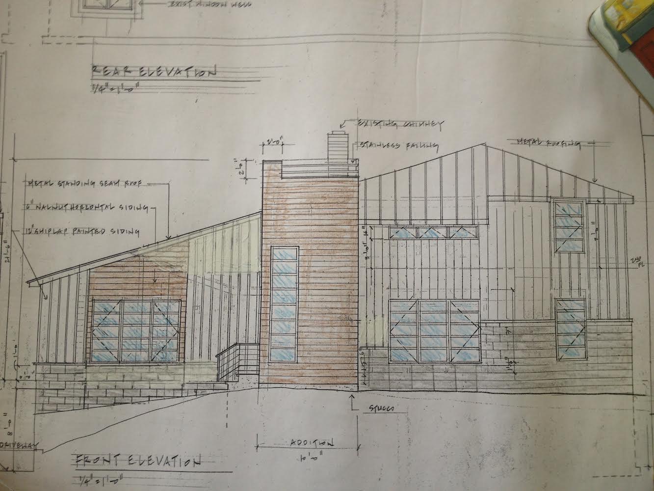 Custom home architecture project in Westchester County NY