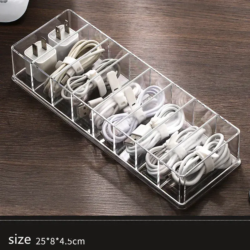 Thumbnail: See-Through Charge Cable Organizer