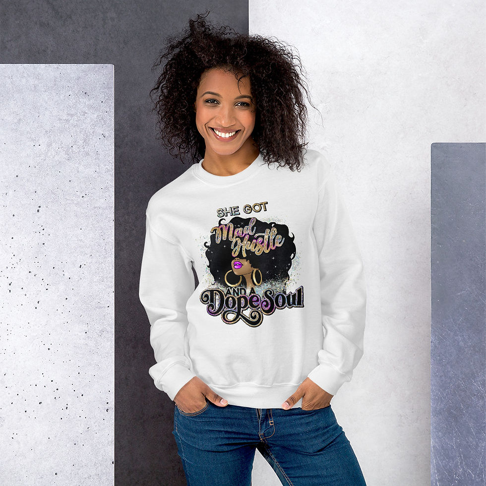 Thumbnail: She Got Mad Hustle Sweatshirt