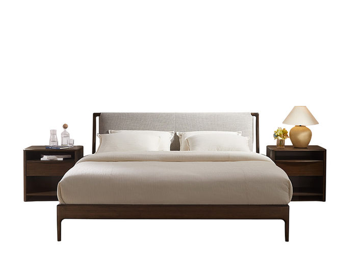 Greenington bed and nightstands