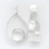 Ripped S Loop Earrings A