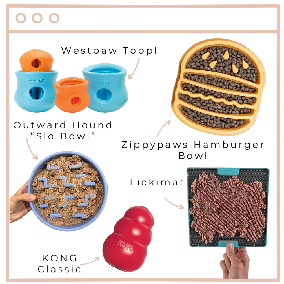 Enrichment toys for dogs