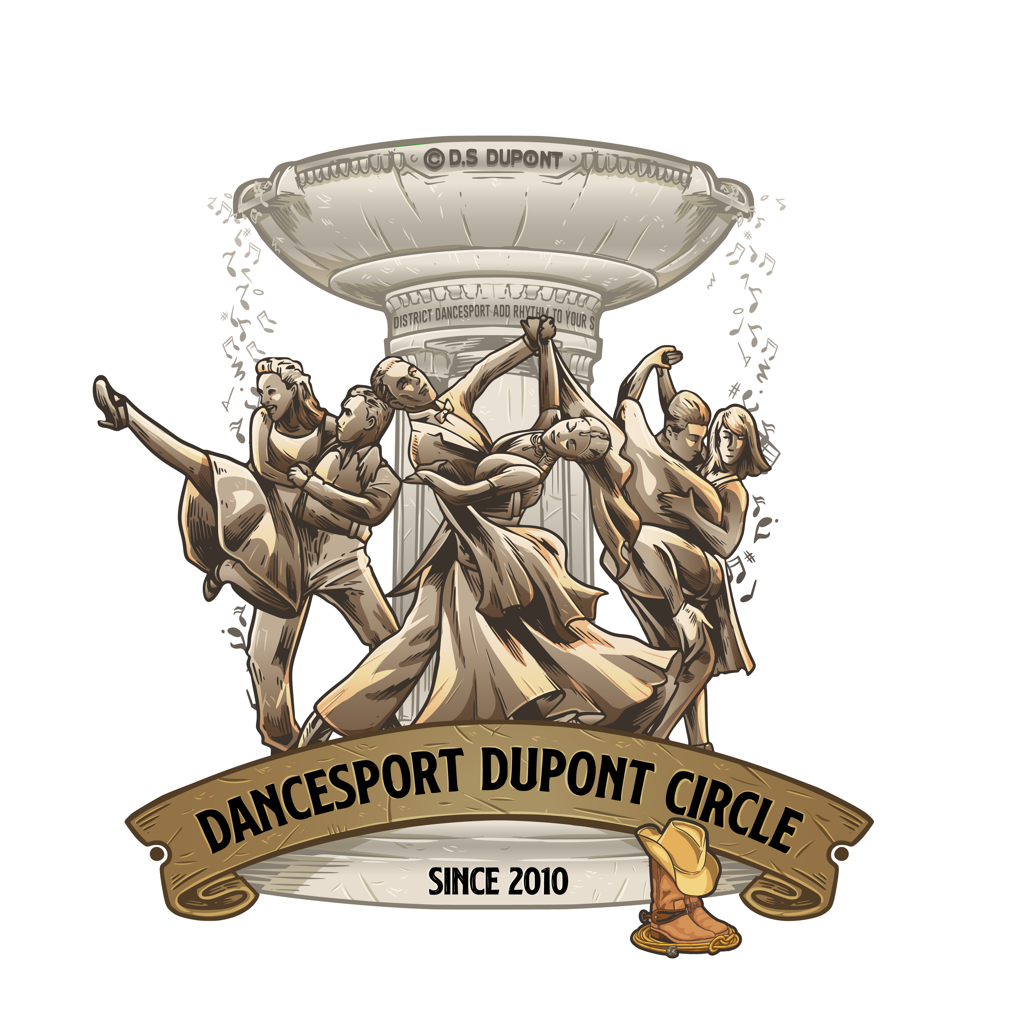 District DanceSport logo