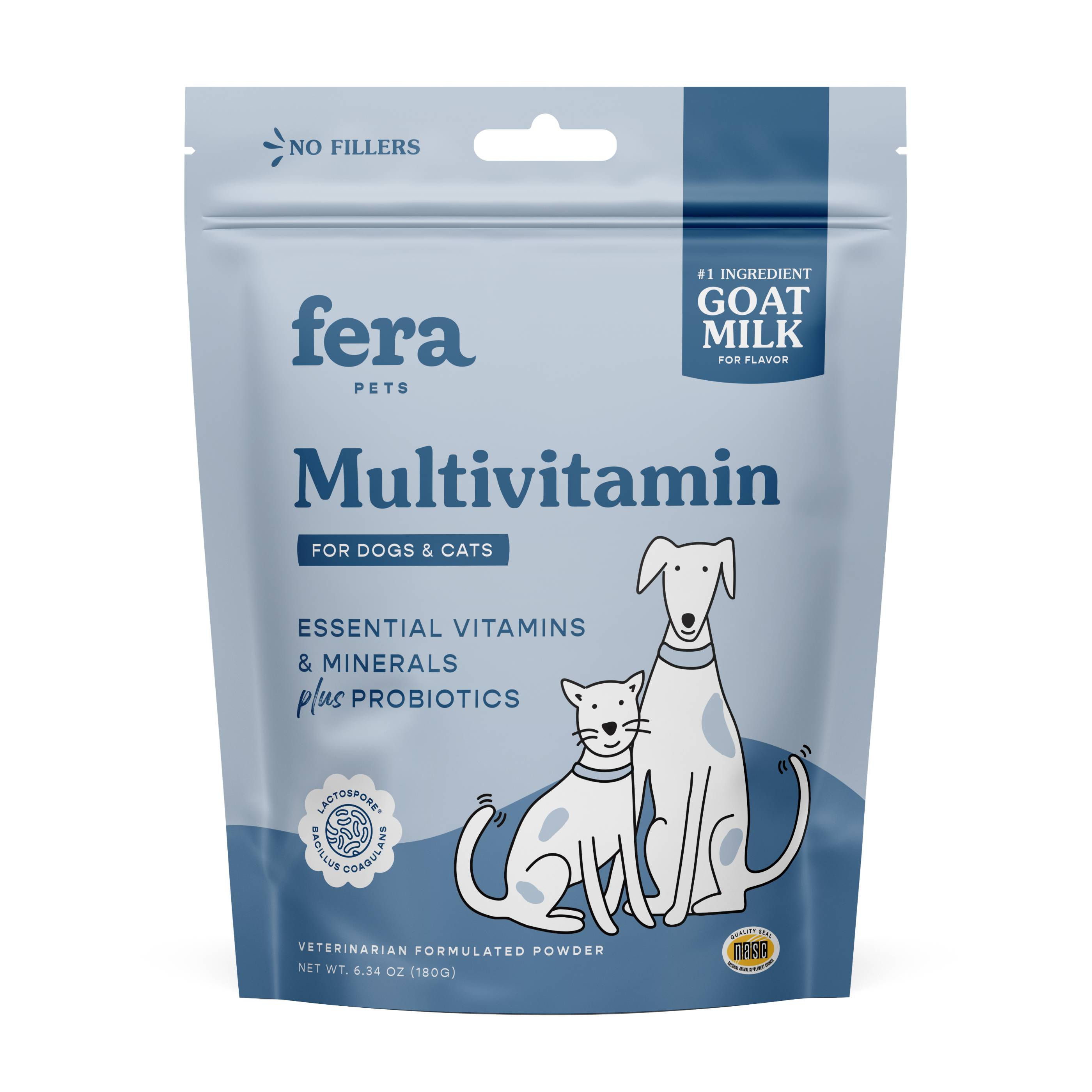 Fera Pet Organics Multivitamin Goat's Milk Topper