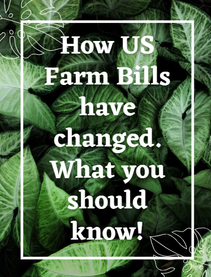 How Farm Bills have changed and how it is hurting small farms.