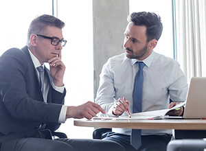 Meeting, Client, Discussion, Steel Filing Cabinet, Equipment