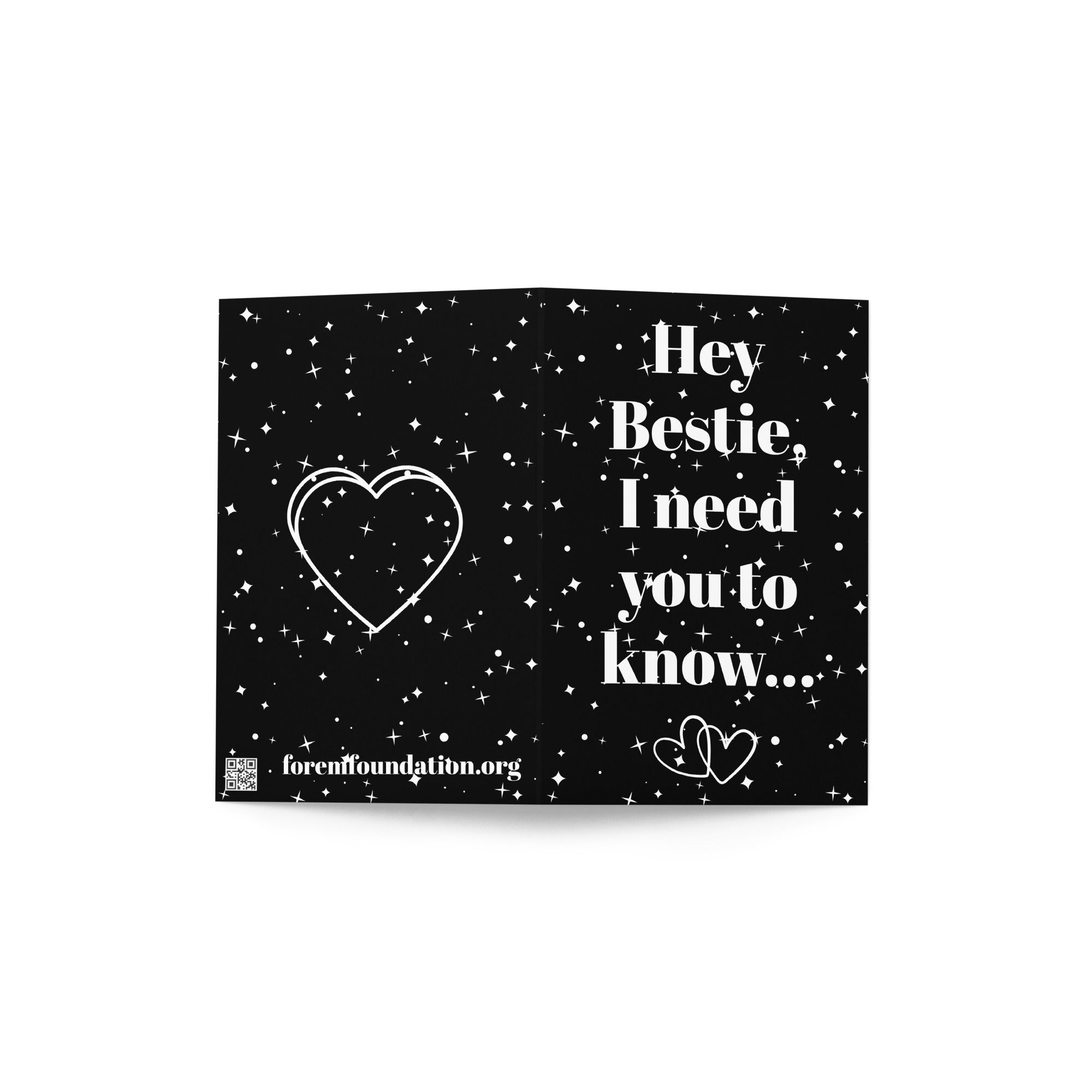 ForEm "Hey Bestie" Card