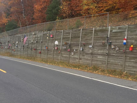 Discover the Enigmatic Wooden Wall on US Highway 201: A Journey Through Maine's Art, Nature, and History