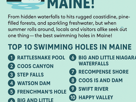 Top 10 Must-Visit Swimming Holes in Maine: Hidden Gems for the Perfect Summer Cool-Down