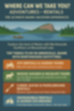 Northwoods Outfitters: Top Moosehead Lake Adventures, Rentals & Tours in Greenville Maine