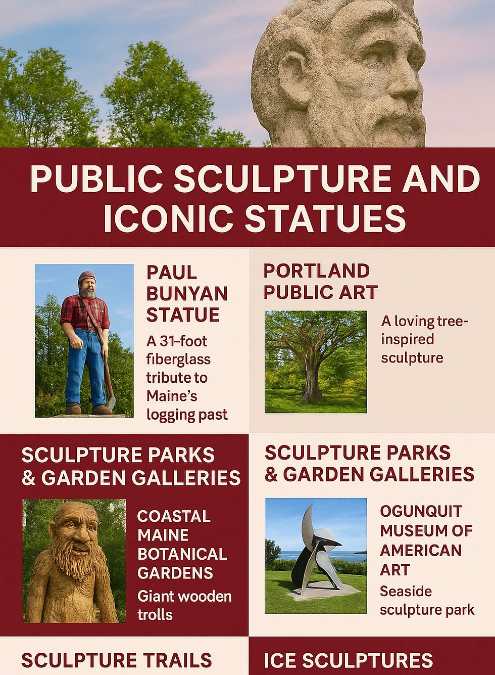 Outdoor Sculpture in Maine | Public Art, Sculpture Parks & Trails