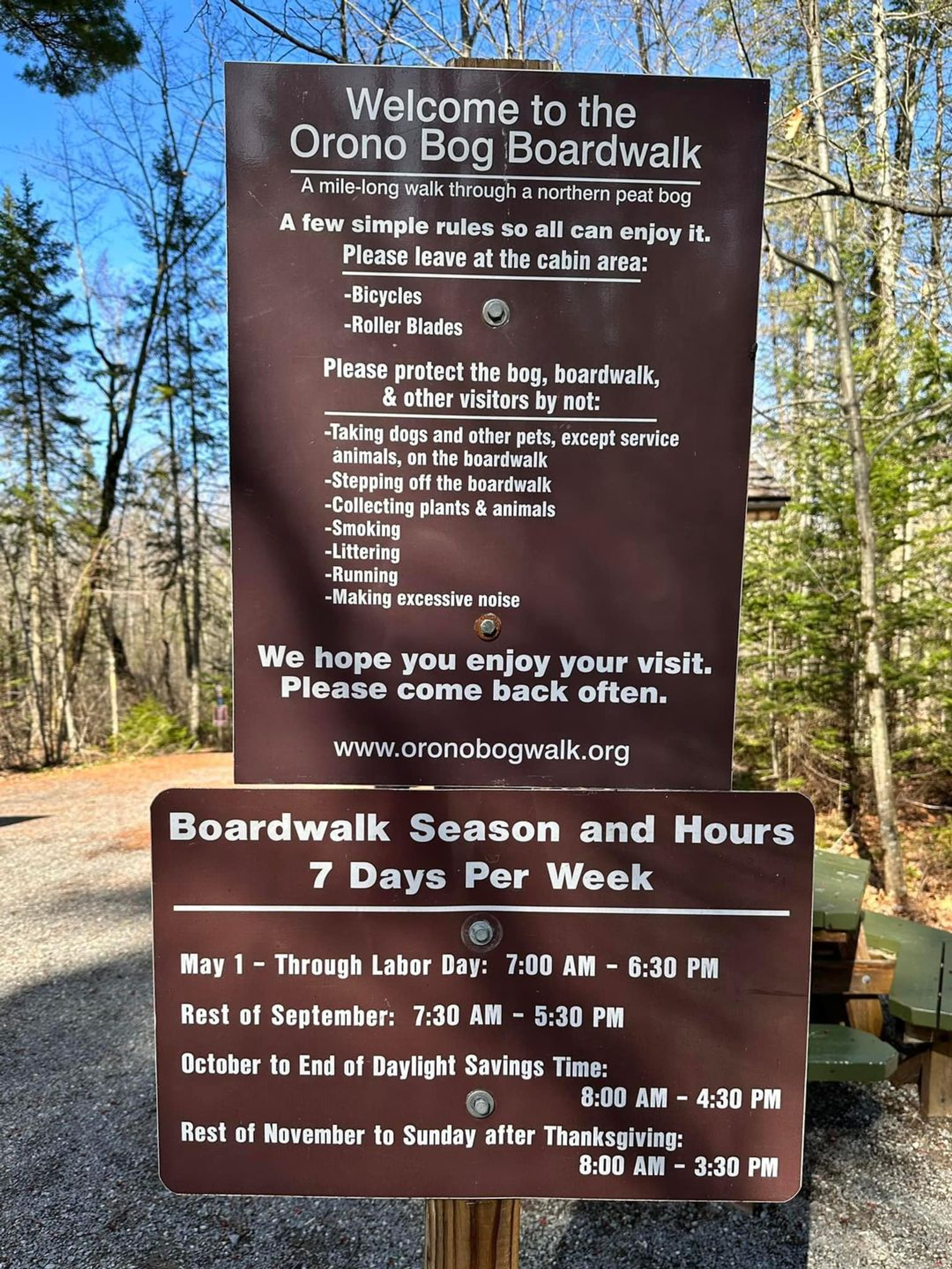 NONEJACK　LAGO OPENROAD Bangor City Forest & Orono Bog Boardwalk: A Nature Lover's Paradise