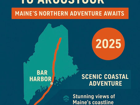 Road Trip from Bar Harbor to Aroostook on Route 1 | 2025 Maine’s Northern Adventure Awaits 