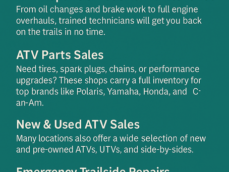 Top-Rated ATV Repair & Maintenance Shops in Maine | Trusted Local Experts Near You