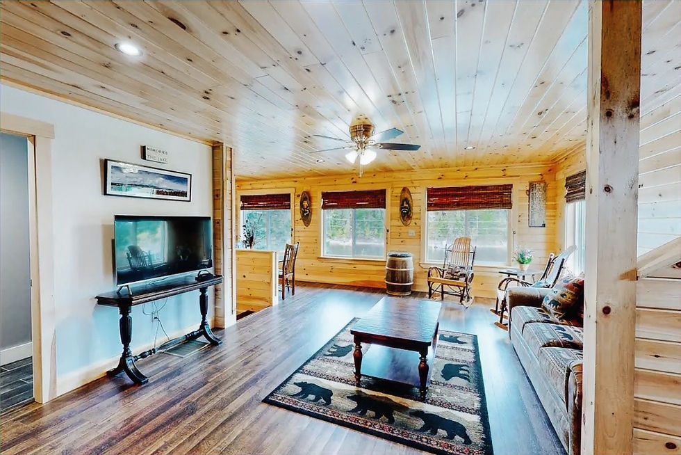 Moose River Lookout - Living Room Area