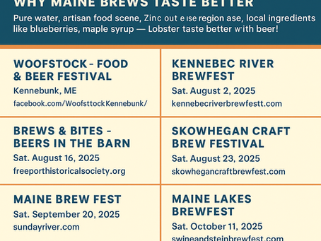 Cheers to Maine Beer Festivals 2025: Sip, Savor & Celebrate Craft Brews in Vacationland