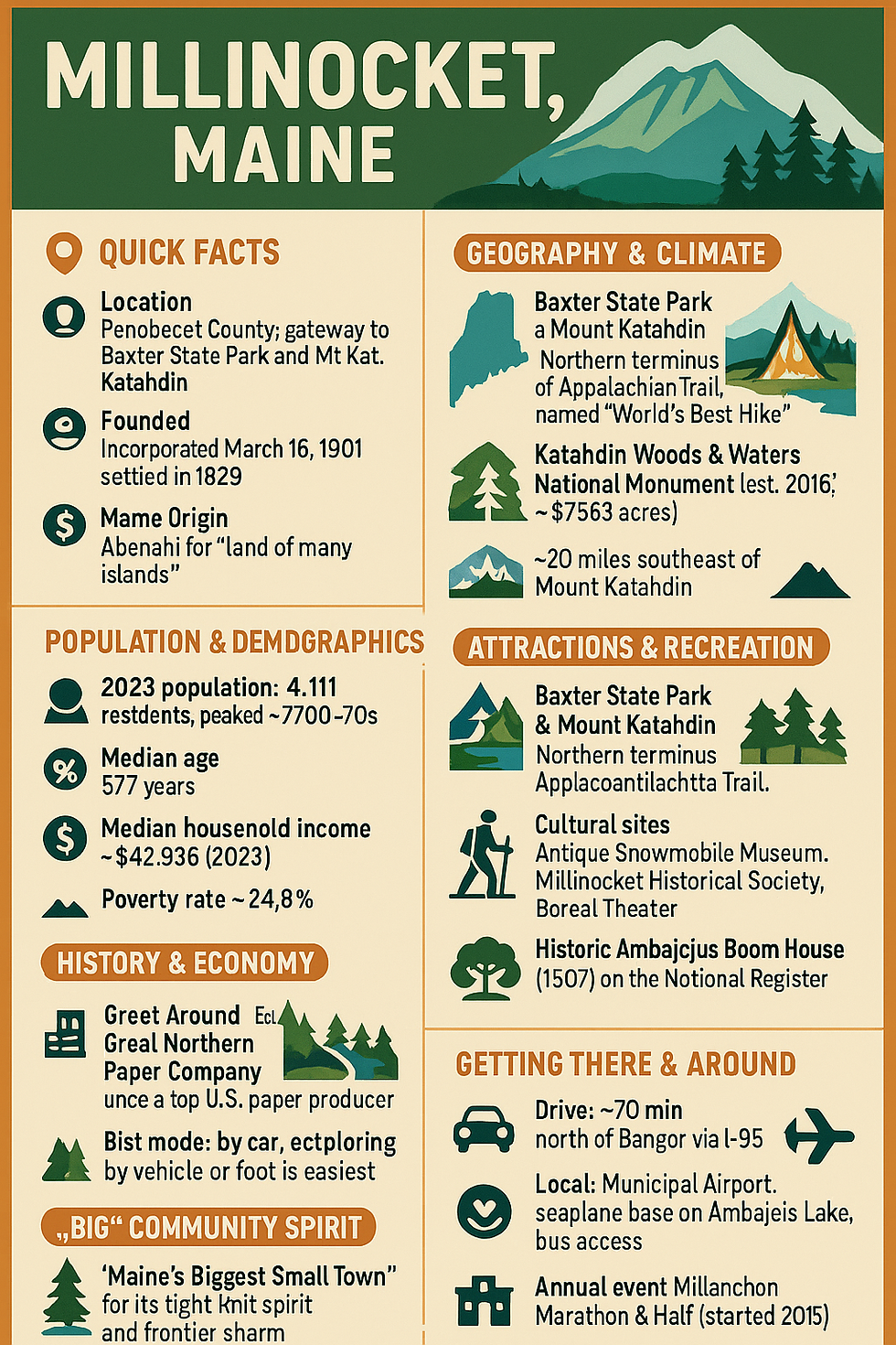 The ULTIMATE Guide to Millinocket Maine | Top Things to Do, See & Explore Near Katahdin