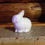 Thumbnail: Imperial Glass- Milk Glass Mother Bunny (Head Up)