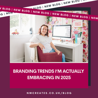 Nicola sitting at her work desk