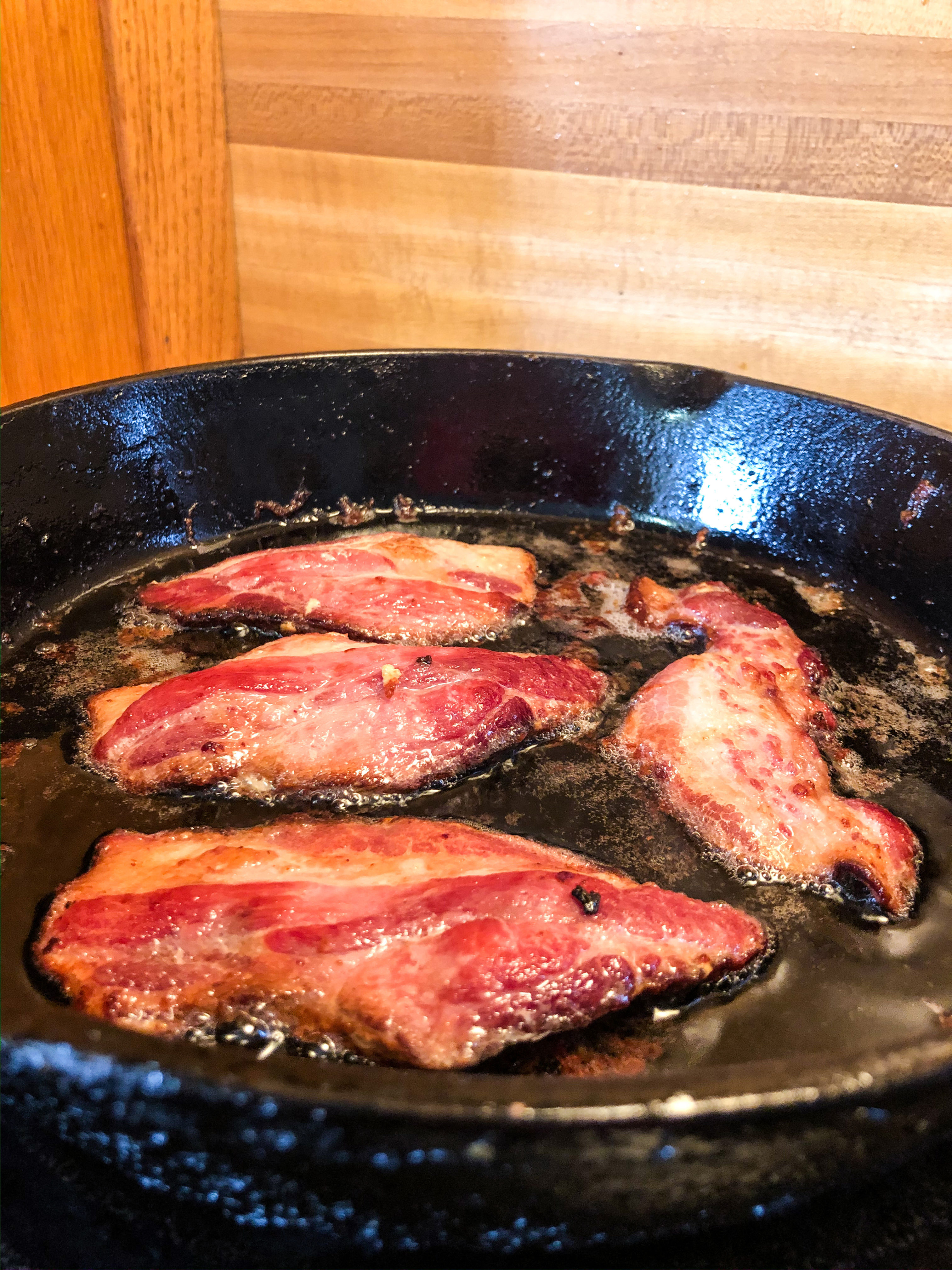 Pork Sliced Smoked Jowl (Avg 1 lb package)