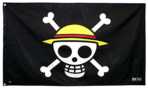 ONE PIECE - Drapeau "Skull - Luffy" (70x120)