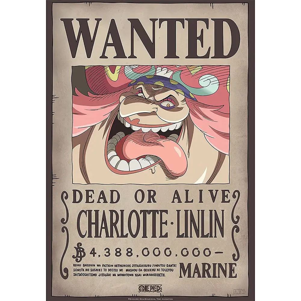 ONE PIECE - Poster Chibi 52x35 - Wanted Big Mom