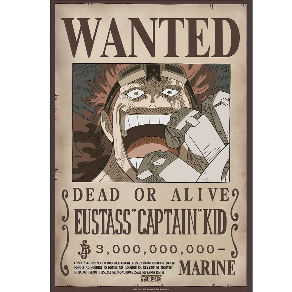 ONE PIECE - Poster Chibi 52x38 - Wanted Kid Wano