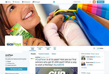 ecoPayz Twitter