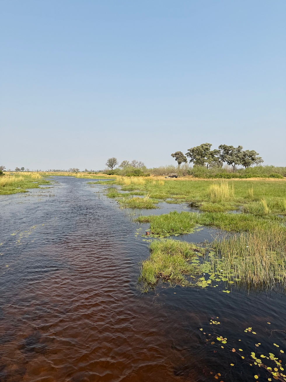 Exploring waterways by boat