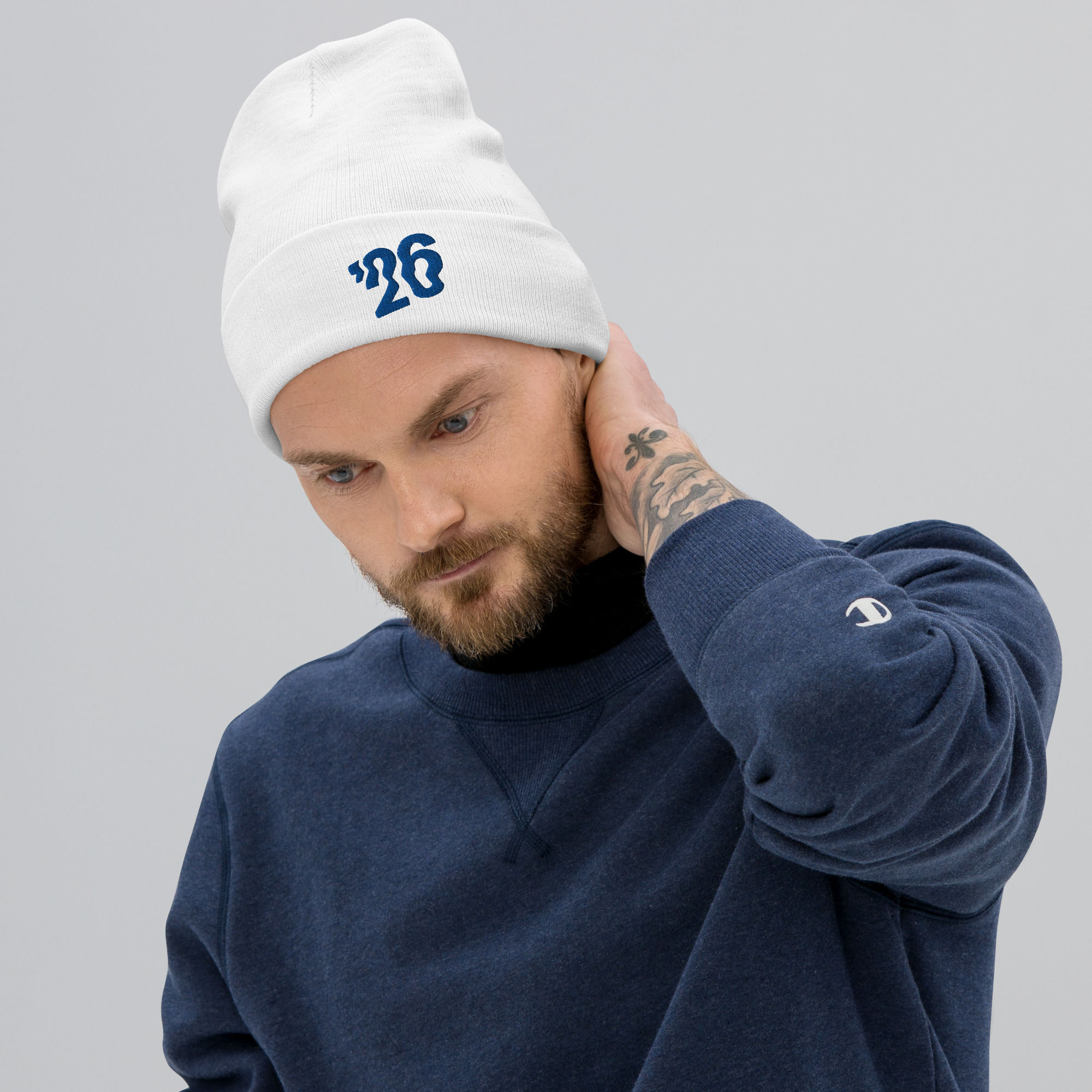 Embroidered Beanie