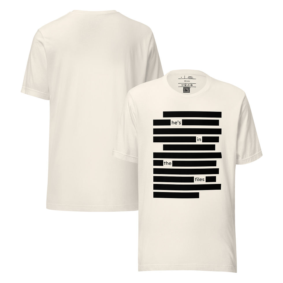 Thumbnail: He's In the Files Unisex Tee