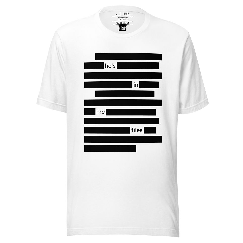 Thumbnail: He's In the Files Unisex Tee