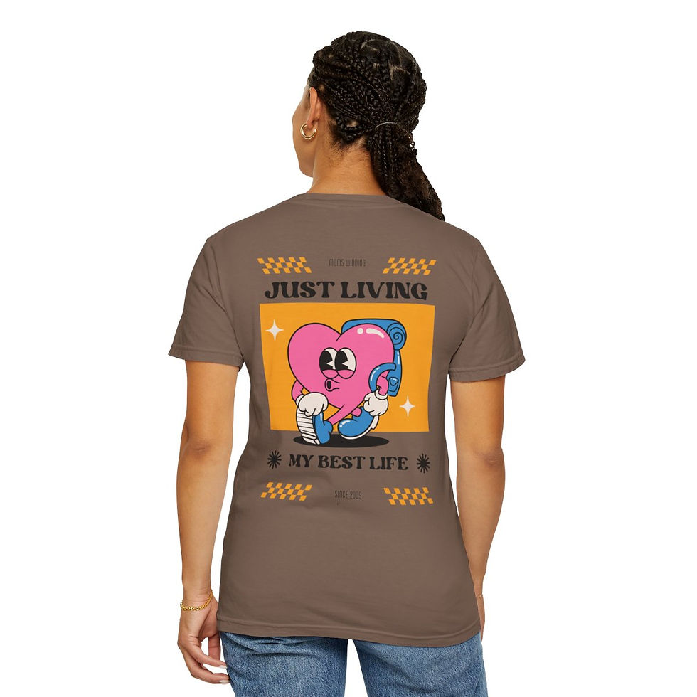 Thumbnail: 🩷 JUST LIVING MY BEST LIFE 🩷 Unisex T-shirt