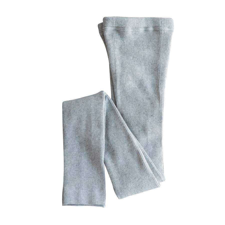 サムネイル： Cotton Linen Rib Leggings