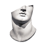Escultura de cara