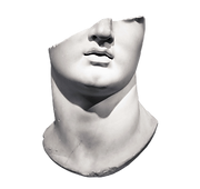 Escultura de cara