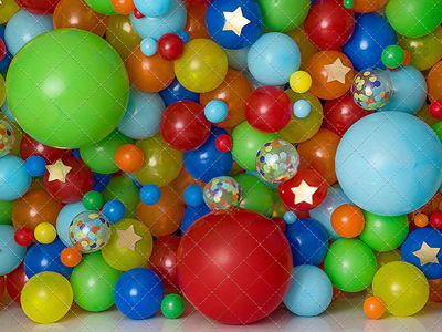 Starry Balloon Wall