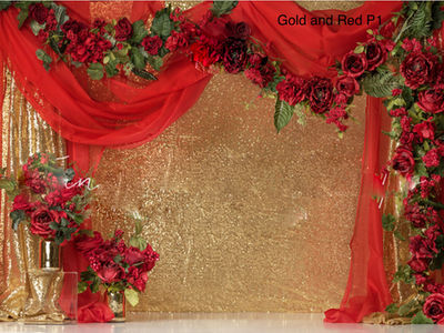Gold and Red Set